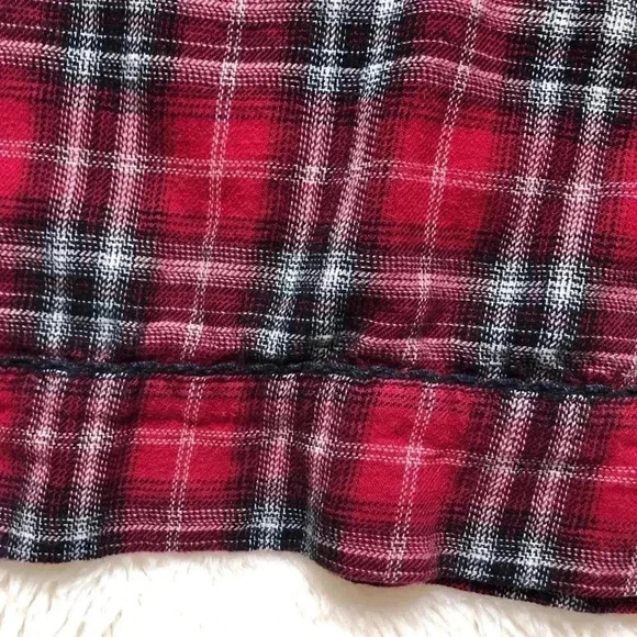 Denver Hayes Pajama Pants Red Plaid Size Medium - Picture 12 of 16